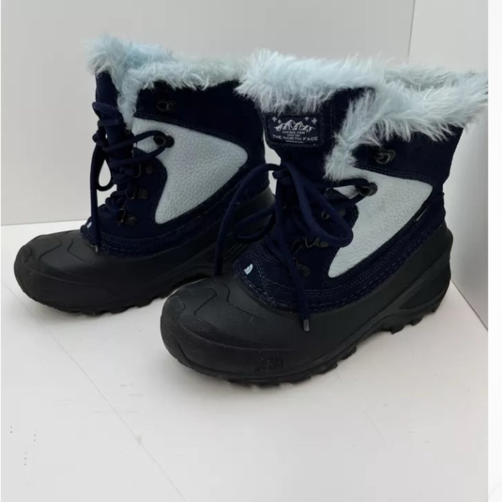 North face Alpine fun 7 youth women’s 8 good condition blue and black used few